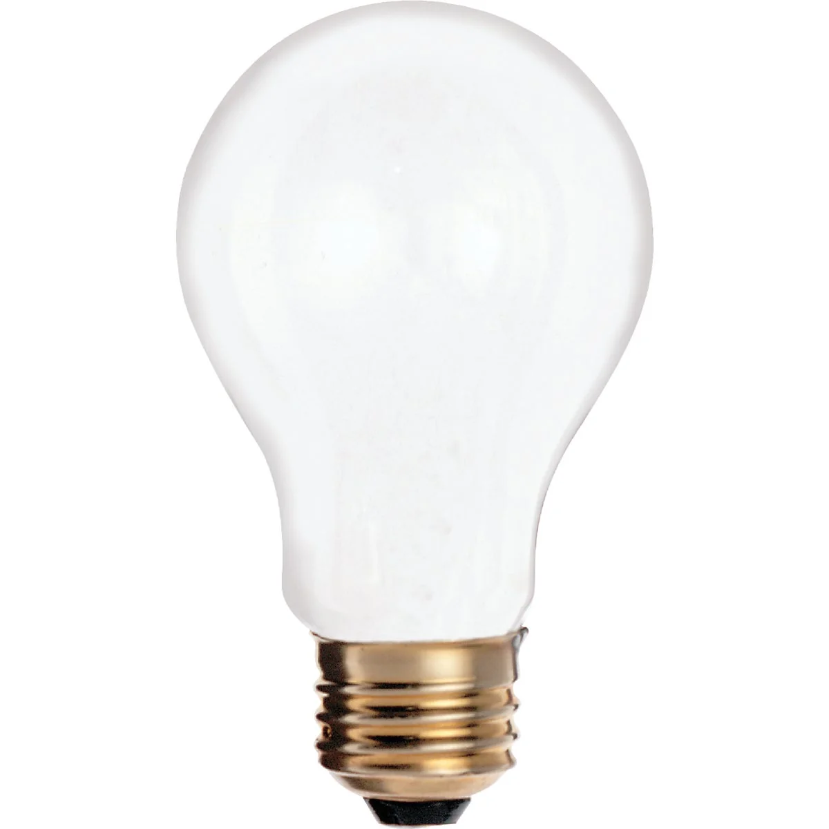 Artisan Satco 25W Frosted Medium Base A19 Incandescent Light Bulb 2-Pack Clean