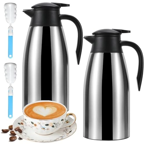 Outstanding ThermoCafe 70 Oz Double Walled Vacuum Insulated Stainless Steel Carafe World-Class