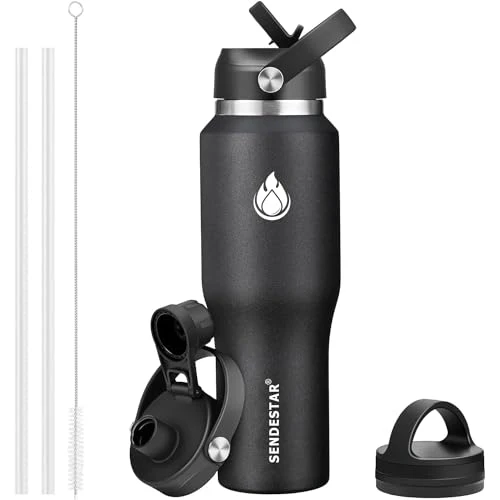 Lightweight 40oz Stainless Steel Water Bottle Durable