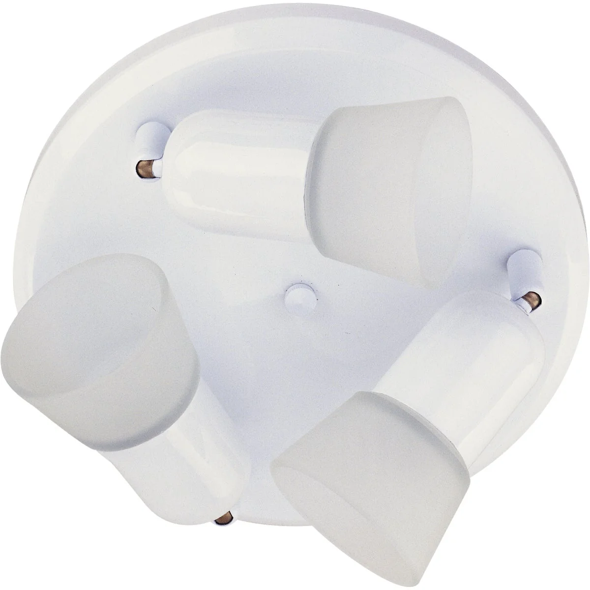 Consistent Home Impressions 5 Series 3-Bulb White Ceiling or Wall Light Fixture Safe