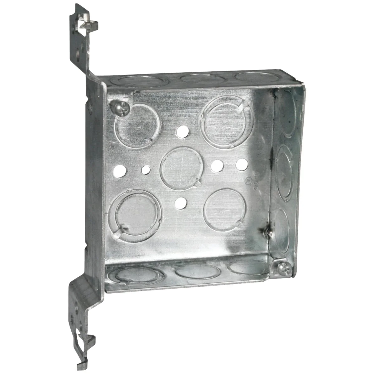 Eco-Friendly Raco Bracket Mount 4 In. x 4 In. Welded Steel Square Box Smooth