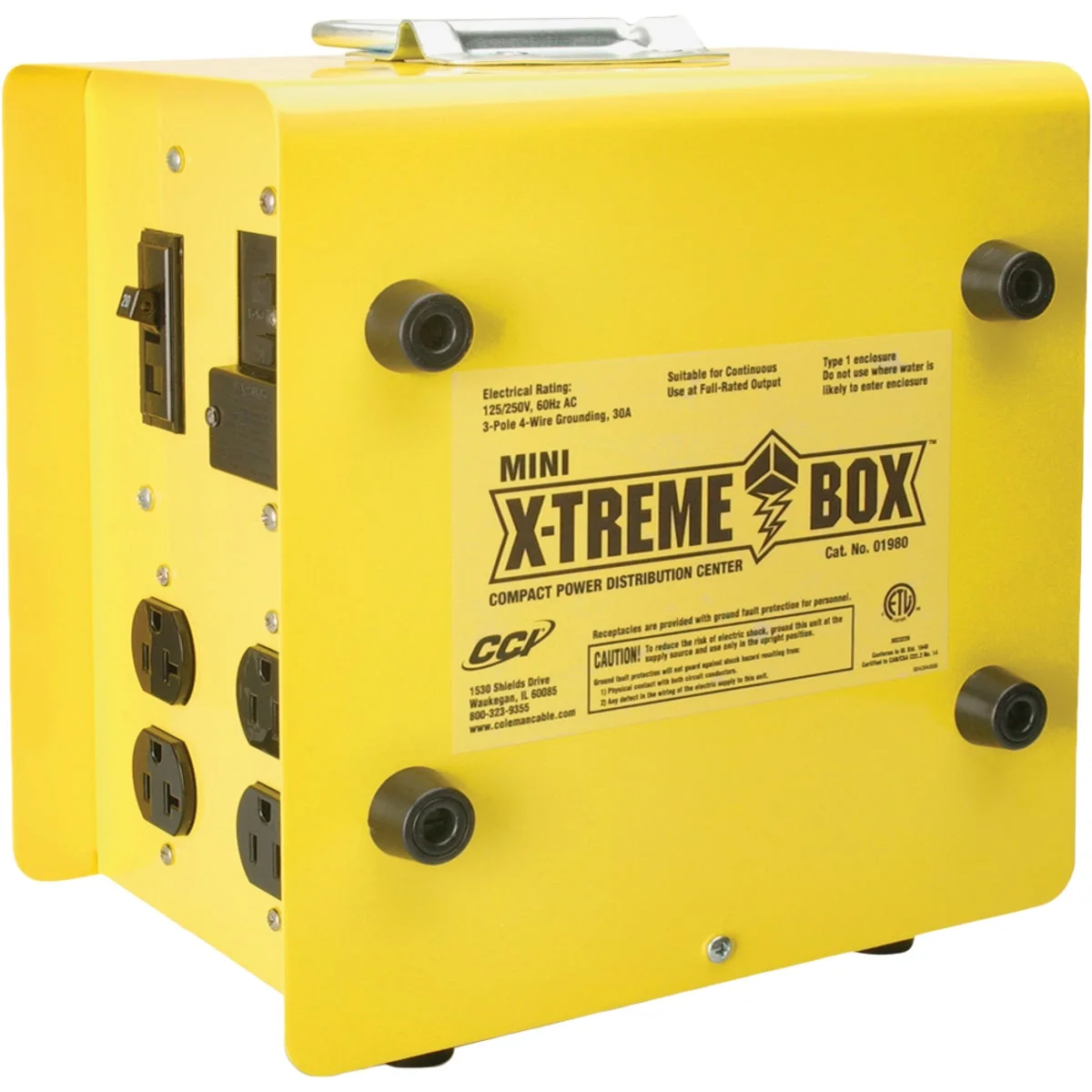 Relaxed Southwire Mini X-Treme Box 30A Generator Power Inlet Box Consistent