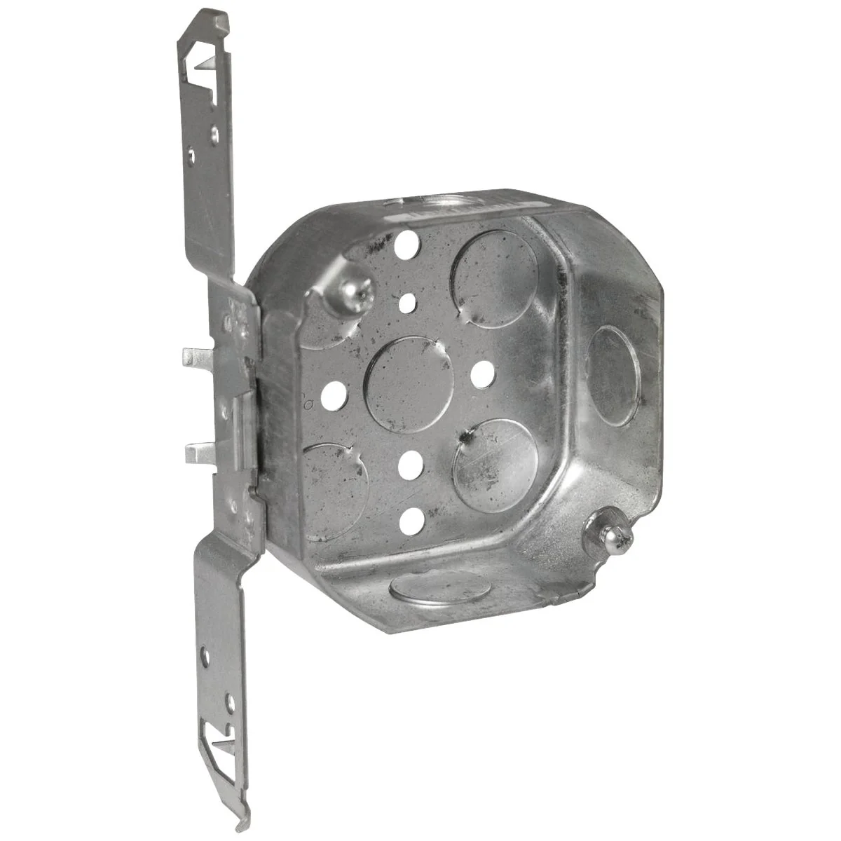 Green Raco Bracket Mount 4 In. x 4 In. Octagon Box Stylish
