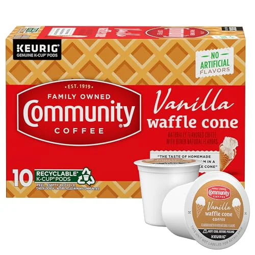 Minimalist Vanilla Waffle Cone Ice Cream Flavored 10 Count Easy-to-Use