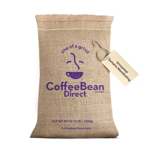 Convenient Unroasted Sumatra Mandheling 80 Ounce Elegant