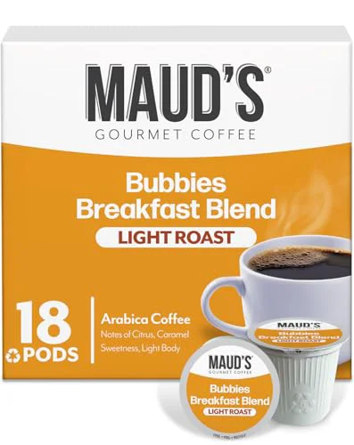 Environmentally Friendly Breakfast Blend Light Roast Coffee Pods 18 Count Trusted