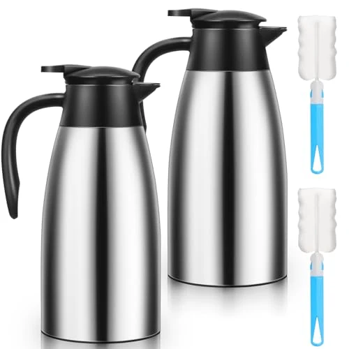 Elegant 2 PCS 68 OZ Thermal Coffee Carafe 2 Count Next-Generation