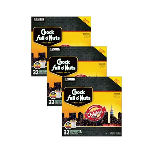 Sustainable Chock Full o'Nuts Coffee 96 Count High-Performance
