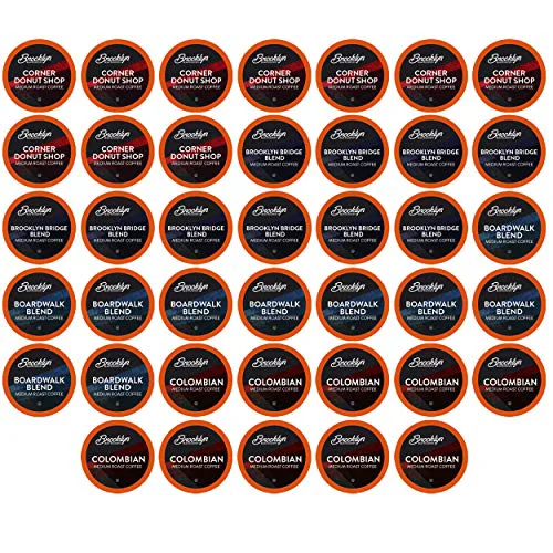 Excellent Coffee Pods Medium Roast Gourmet Variety Pack 40 Count Superior