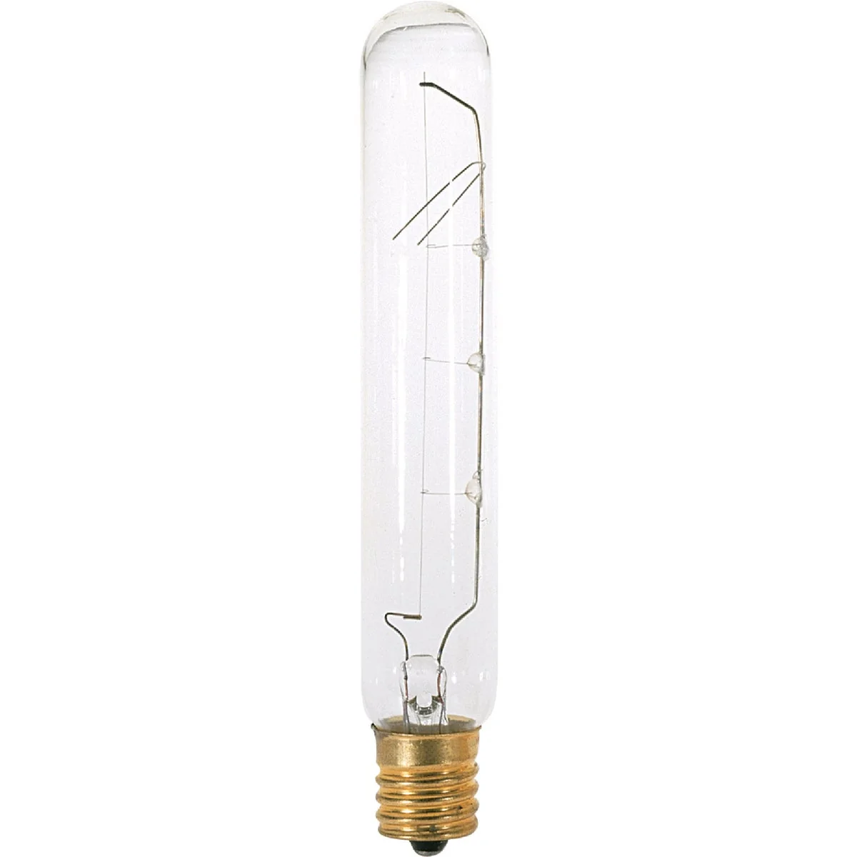 Specialty Satco 25W Clear Intermediate Base T6.5 Incandescent Tubular Appliance Light Bulb Classic