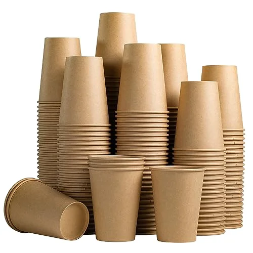 Natural 210 Pack 12 OZ Paper Coffee Cups 210 Count Sophisticated
