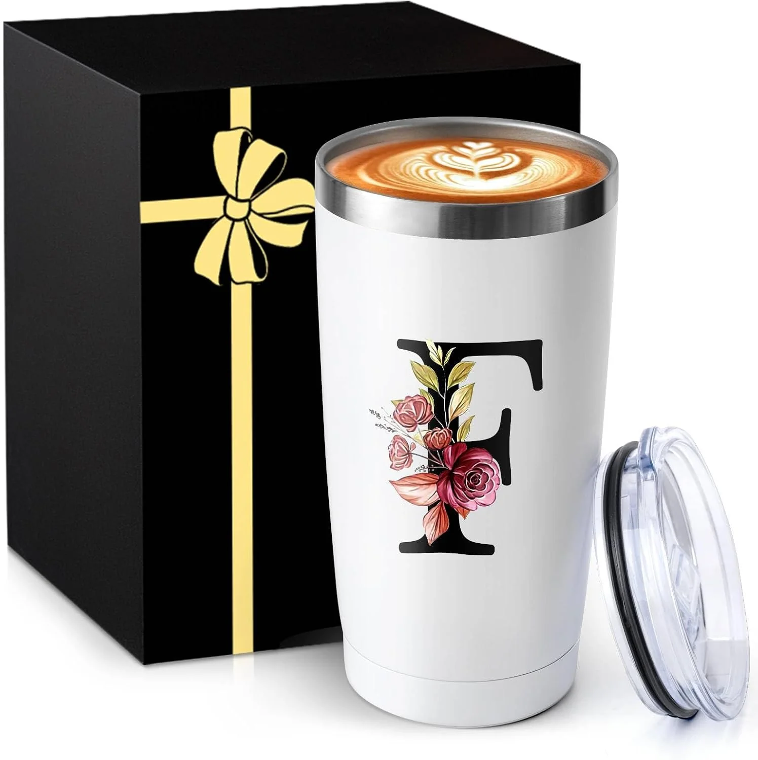 High-Quality 20 Oz Insulated Coffee Cup with Lid Car Tumbler Travel Mug Women Flight Attendant Pet Sitter Caregiver Musicians Dancer Cheerleaders Musician Nanny Hair Stylist Nail Teacher Chaos Coordinator Gift Crafted