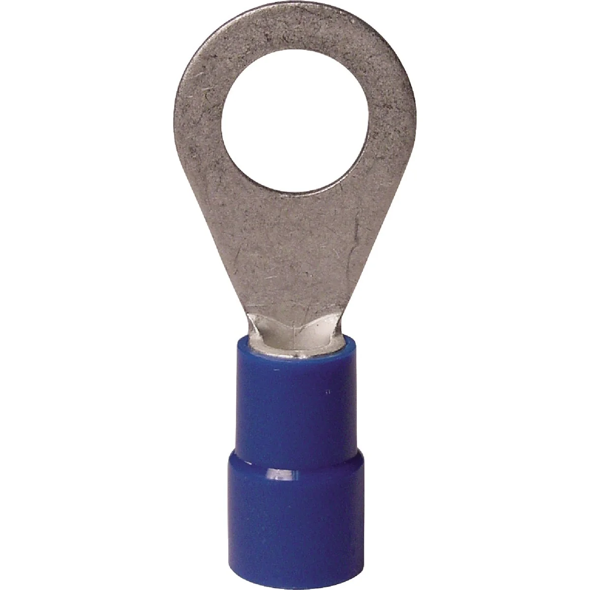 High-Grade Gardner Bender 16 to 14 AWG 8 to 10 Stud Size Blue Vinyl-Insulated Barrel Ring Terminal 100-Pack Healthy