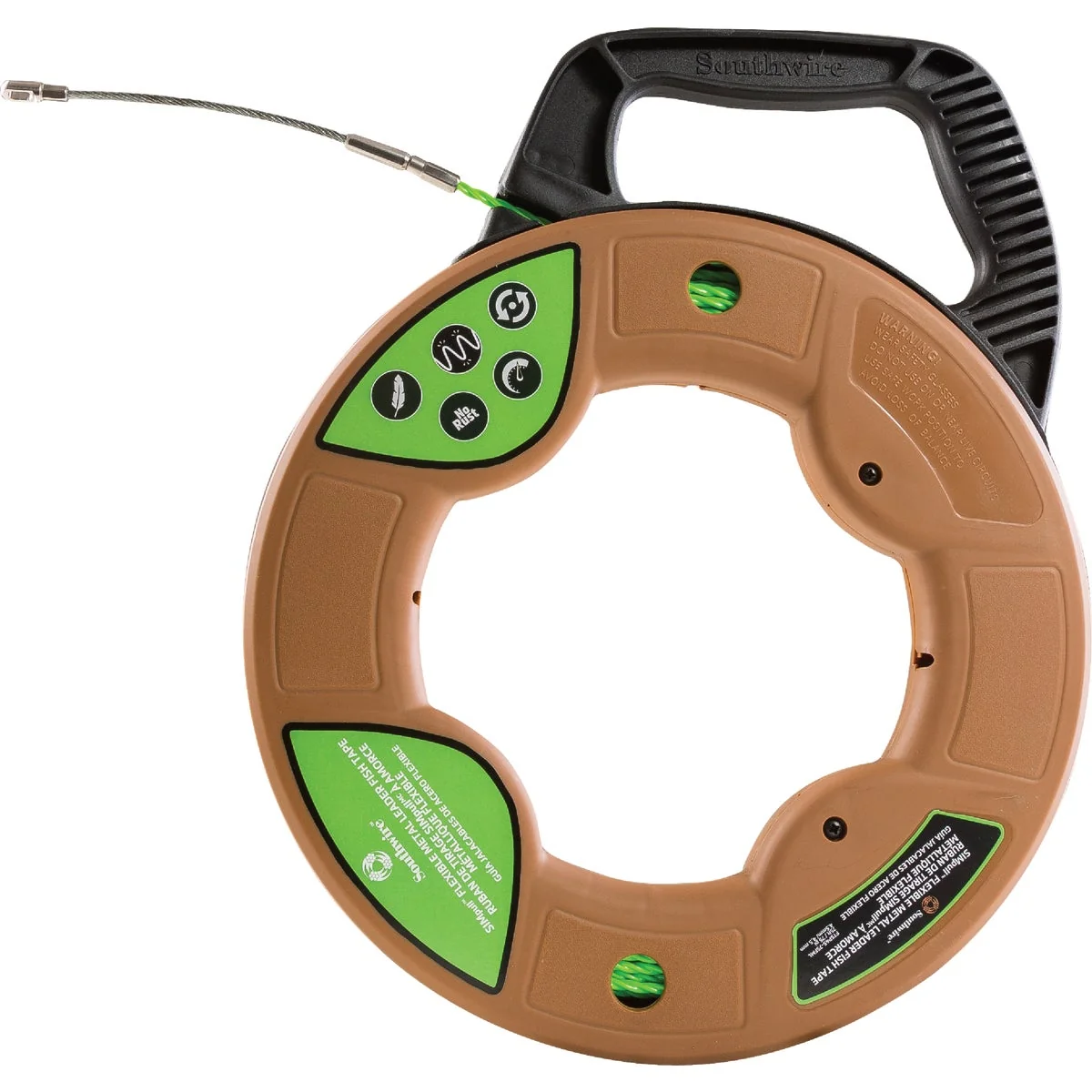 Optimized Southwire 4.5mm W. x 75 Ft. L. Polymer Fish Tape Efficient