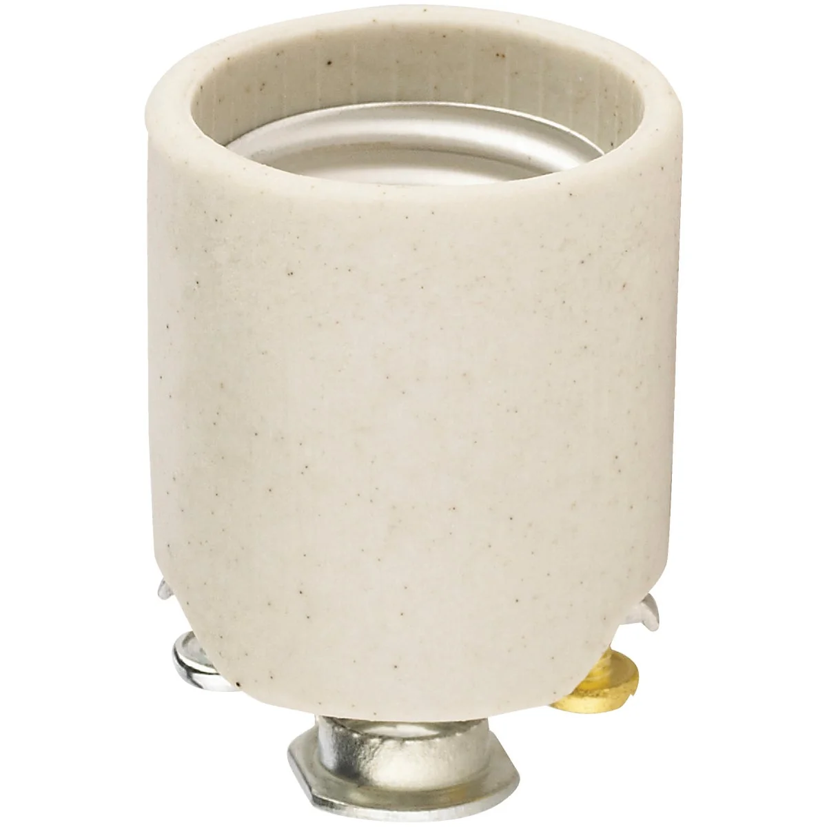 Green Leviton Keyless Medium Base White Porcelain Lamp Socket Comfortable
