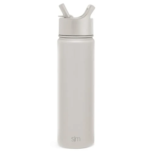 Relaxed Insulated Water Bottle with Straw Soft
