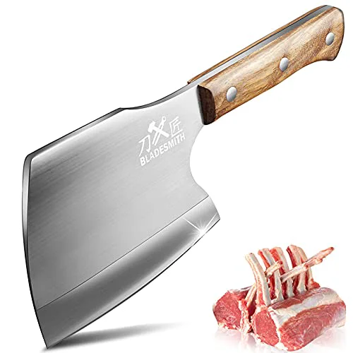 High-End Meat Cleaver Butcher Axe Bone Chopper Heavy Duty High-Grade