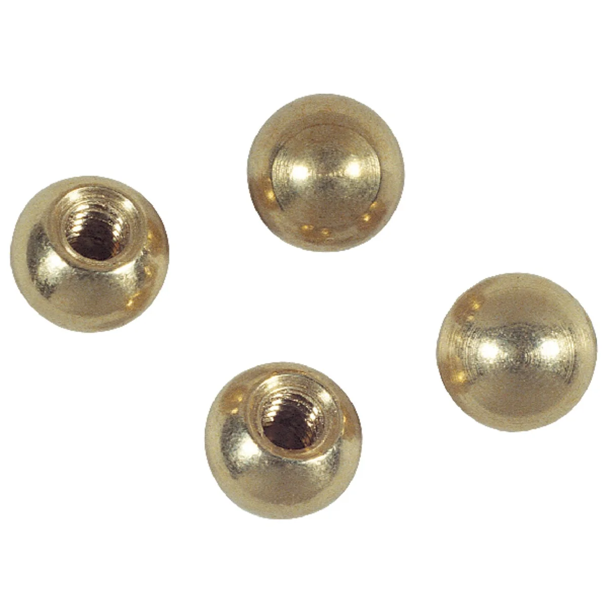 Stylish Westinghouse 3 8 In. Solid Brass Ball Nut 4-Pack Secure