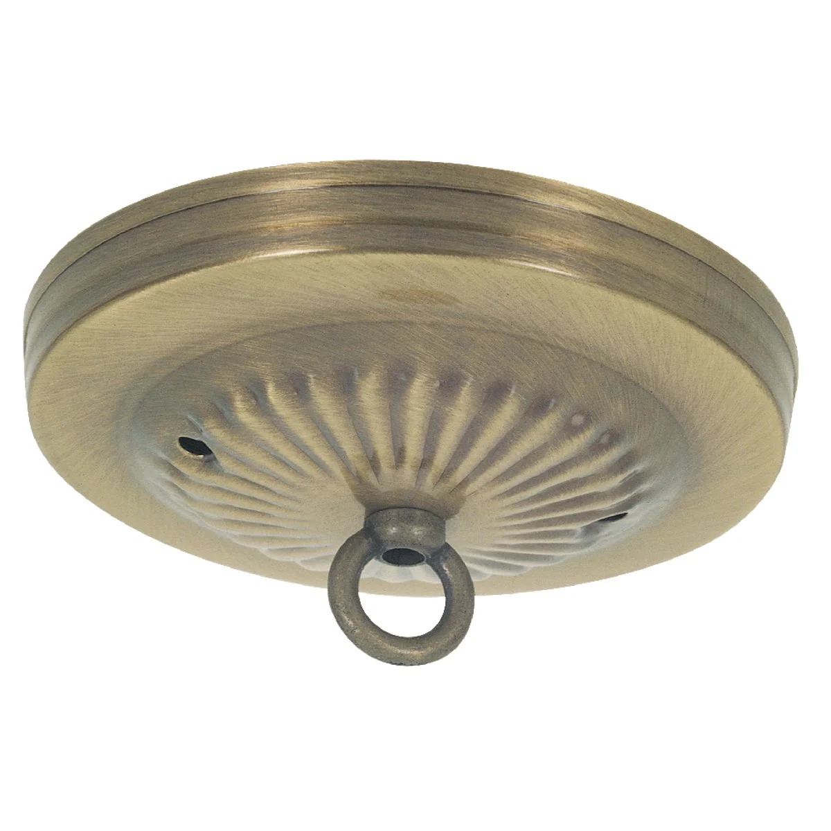 Unique Westinghouse 5-1 8 In. Antique Brass Canopy Kit Innovative