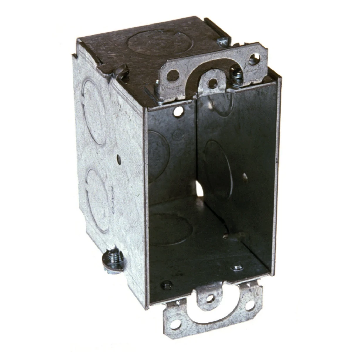 Trendy Steel City 1-Gang Steel Welded Conduit Wall Box Flexible