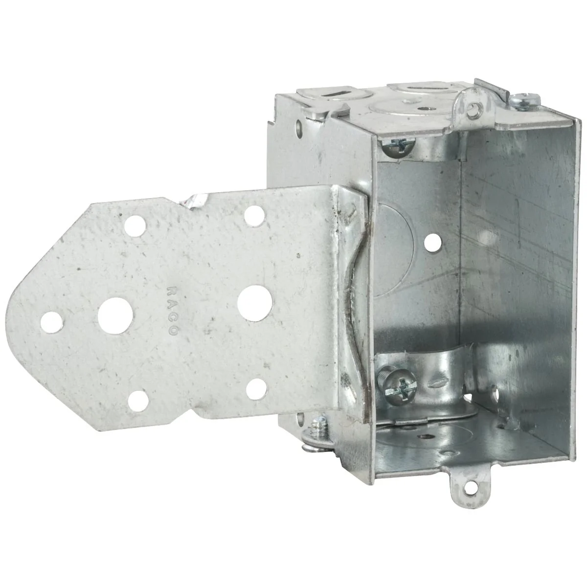Natural Raco 1-Gang Steel Welded Wall Box Superior