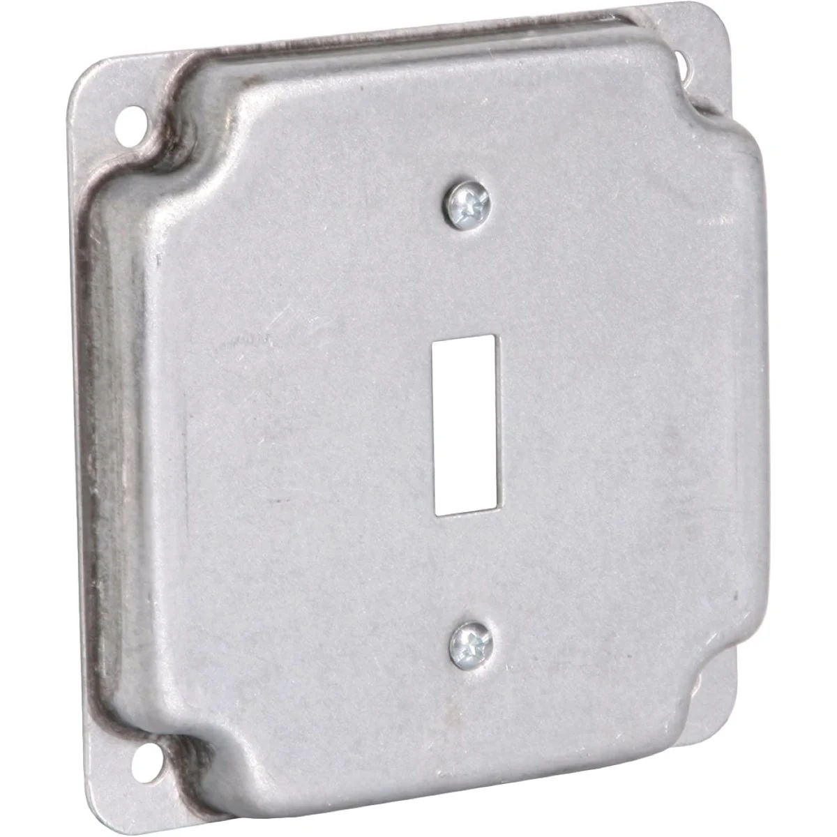 Convenient Raco 1-Toggle Switch 4 In. x 4 In. Square Device Cover Certified