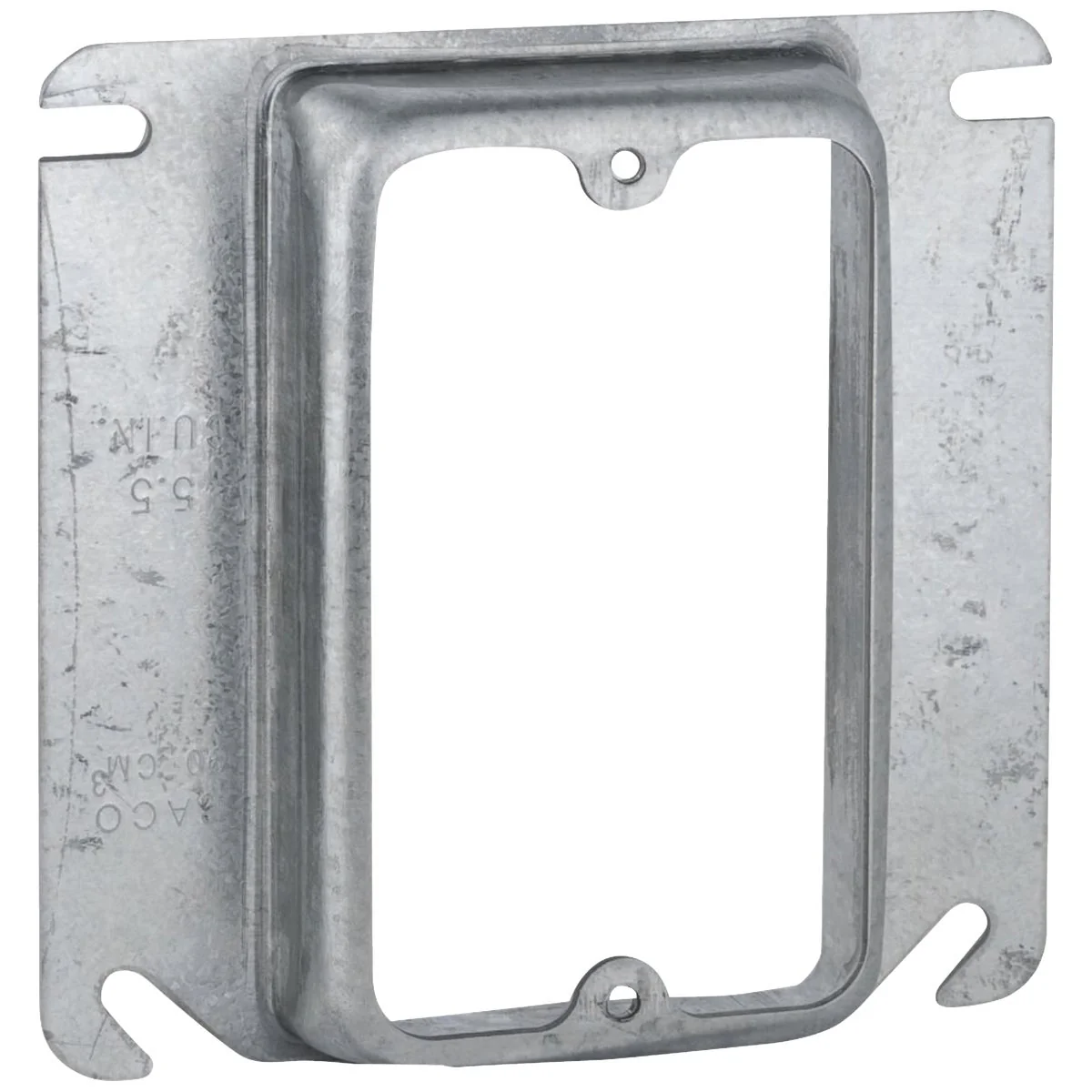 Sustainable Raco 1-Device Combination 4 In. x 4 In. Square Raised Cover Fast