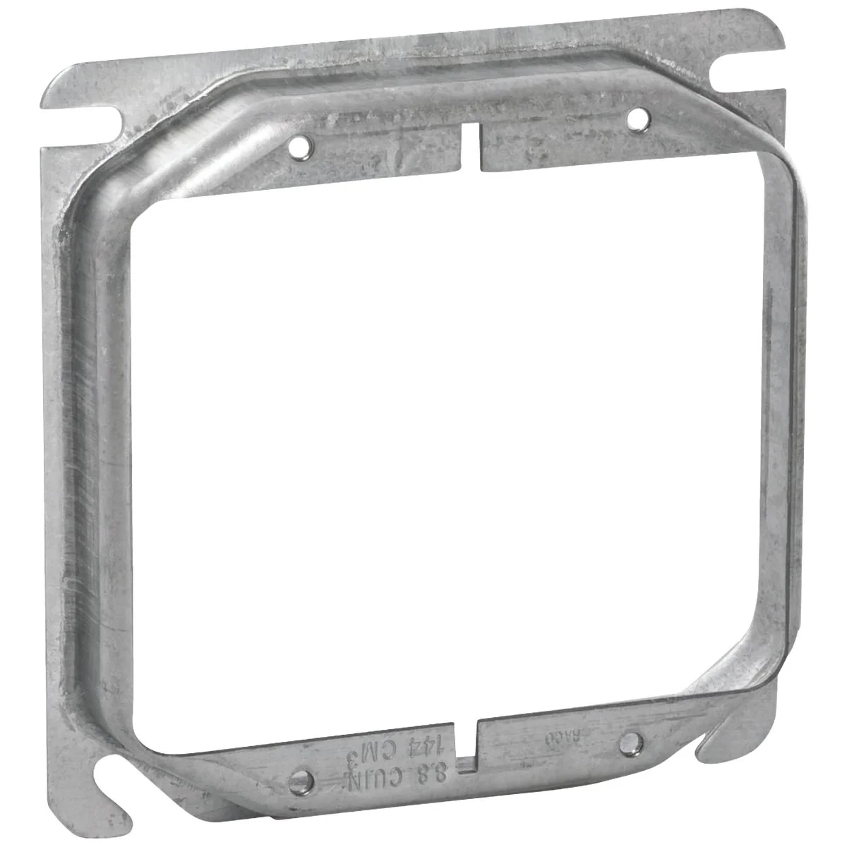 Carefully Designed Raco 2-Device Combination 4 In. x 4 In. Square Raised Cover Detailed