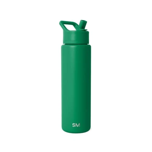Dependable Insulated Water Bottle with Straw Reusable