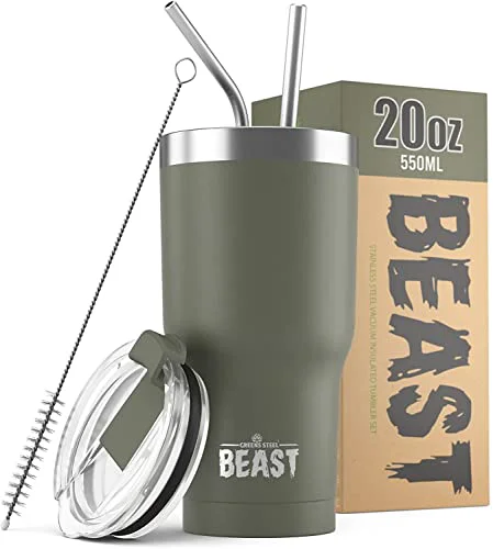 High-Quality Beast 20 oz Tumbler Stainless Steel Vacuum Insulated Coffee Ice Cup Double Wall Travel Flask Proven