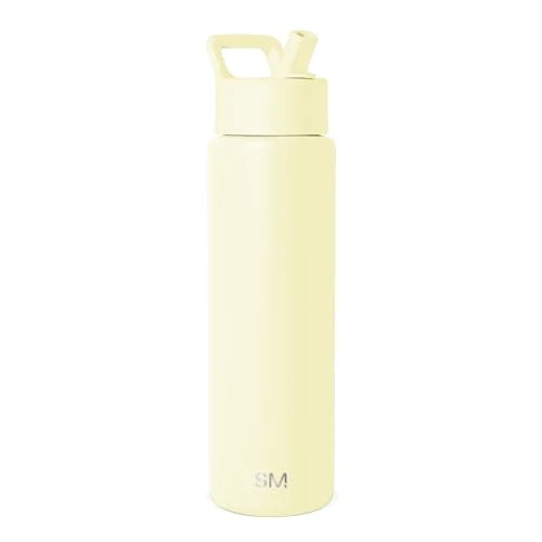Convenient Insulated Water Bottle with Straw Enhanced