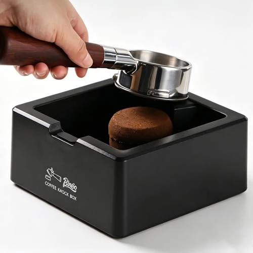 Reliable Square Espresso knock Box 16cm Efficient