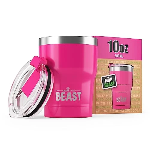 Artisan Beast 10 oz Tumbler Stainless Steel Vacuum Insulated Coffee Ice Cup Double Wall Travel Flask Relaxed
