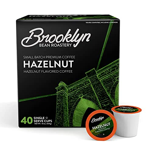 First-Class Hazelnut Gourmet Coffee Pods 40 Count Prestigious