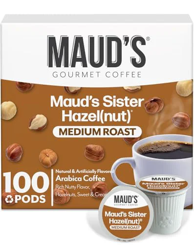 Smart Sweet Hazelnut Flavored Coffee Pods 100 Count Flexible
