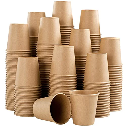 Unique 600 Pack 3 OZ Kraft Paper Cups 600 Count Powerful