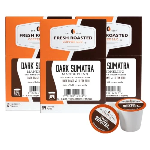 Natural Dark Sumatra Mandheling 72 Count Relaxed