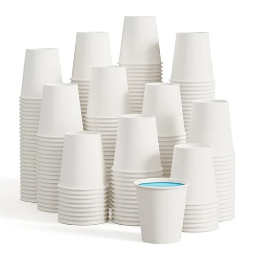 Authentic 500 Pack 4 oz Paper Cups 500 Count Smart