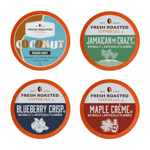 Outstanding Fun Flavors Flavored Coffee Pod Variety Pack Flavored K 48 Count Professional