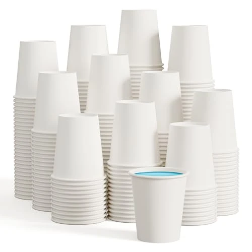 Breathable 480 Pack 5 oz Disposable Paper Coffee Cups Sophisticated