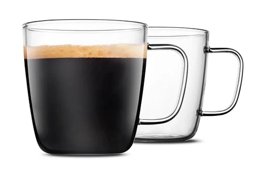 Green Glass Coffee Mugs 24 Fl Oz Official
