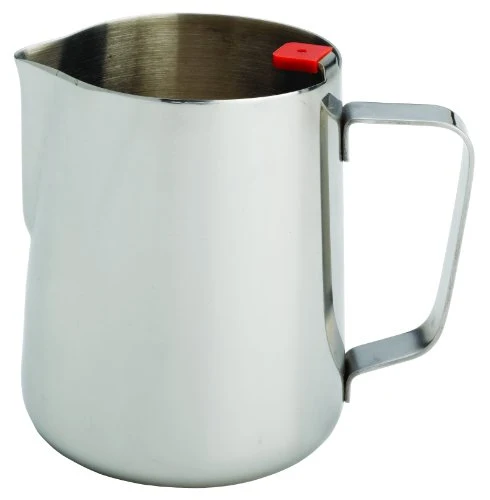 Official 20oz Latte Art Pitcher with Thermometer Clip Reliable