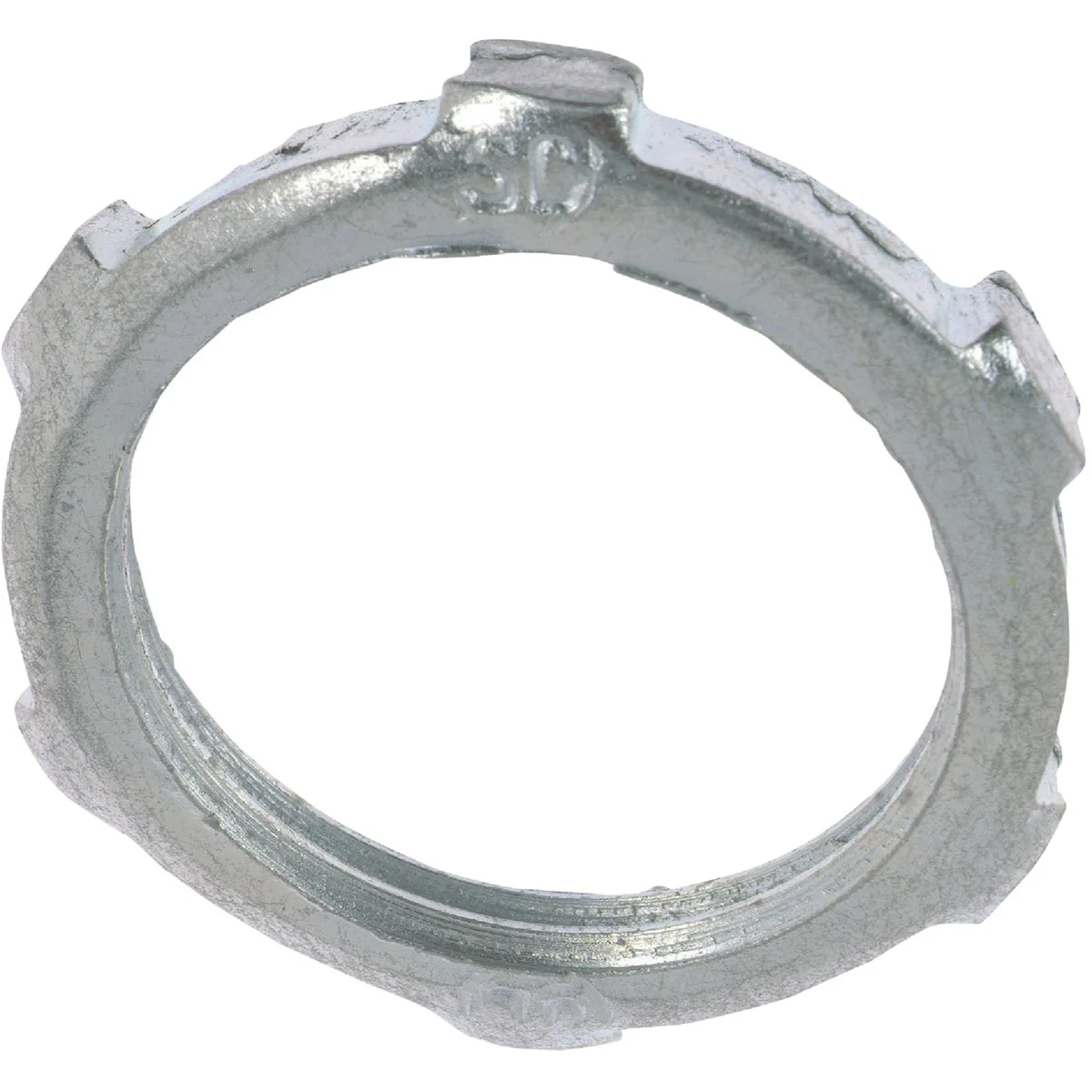 Solid Halex 2-1 2 In. Rigid IMC Steel Reversible Conduit Locknut Original