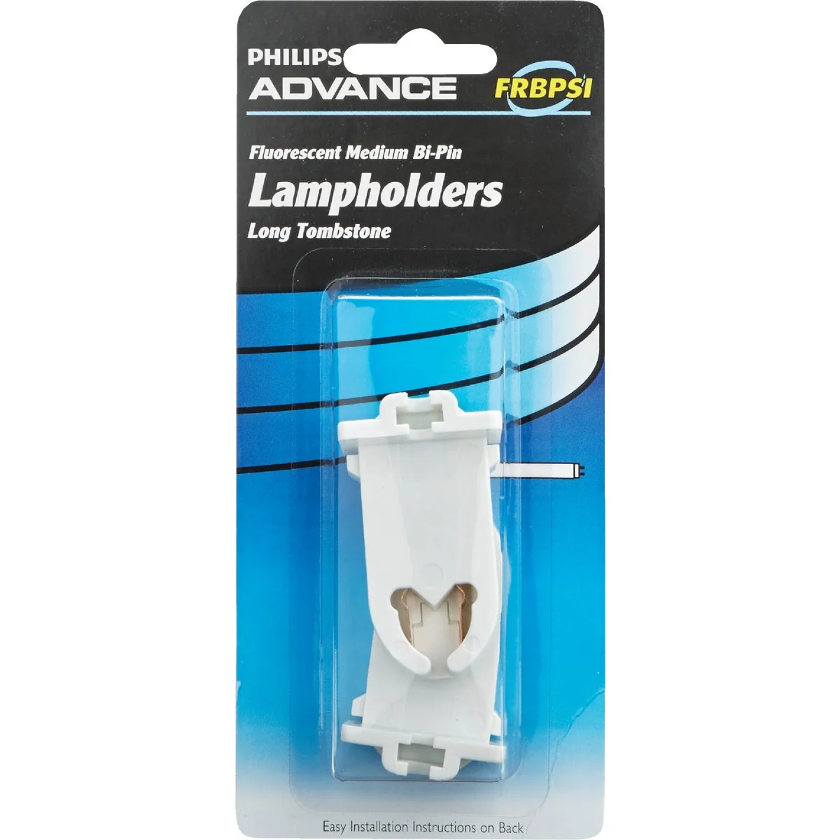 Exclusive Philips Long Tombstone Medium Bi-Pin T8 T12 Fluorescent Lampholder 2-Pack Artisan