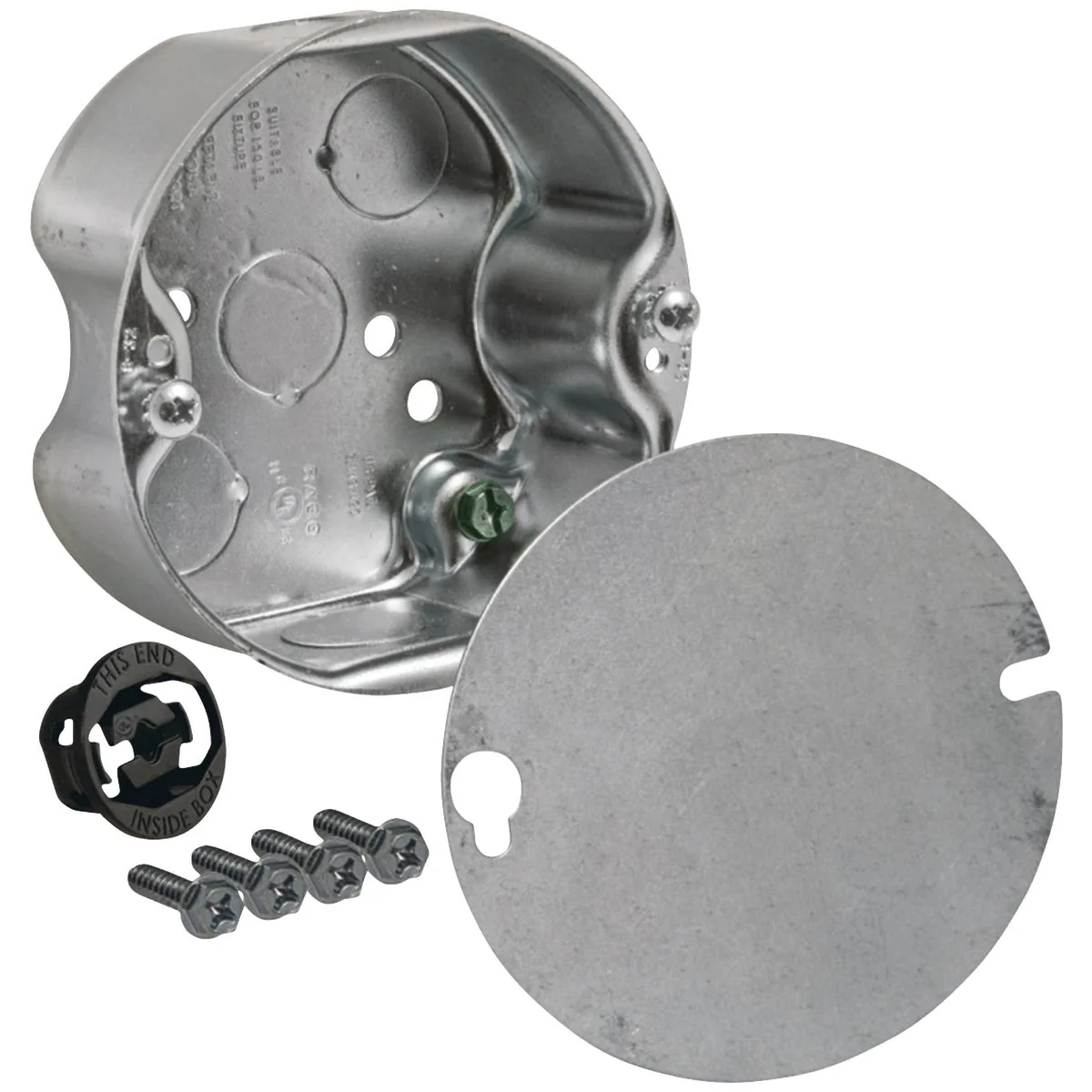 Professional Raco Reiker 4 In. 16 Cu. In. Octagon Ceiling Fan Box Advanced