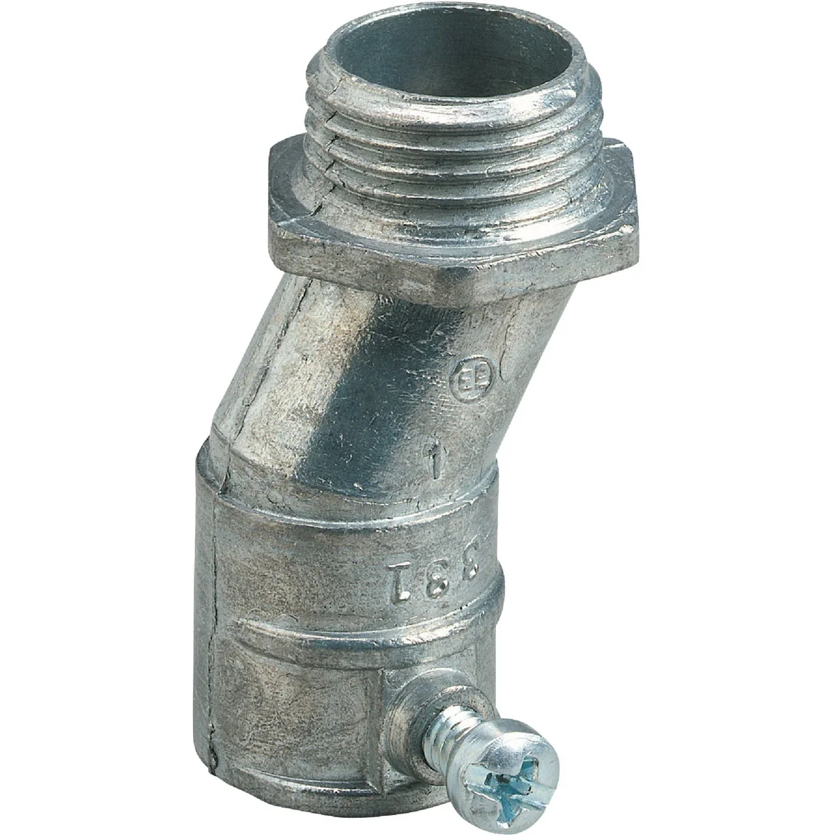 Efficient Halex 1 2 In. Set Screw 3 8 In. Offset EMT Conduit Connector Unique