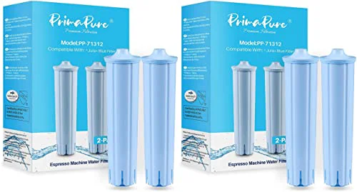 Outstanding 4 Pack PrimaPure Coffee Machine Water Filter for Jura Clearyl Blue 71445 4 Count Refined