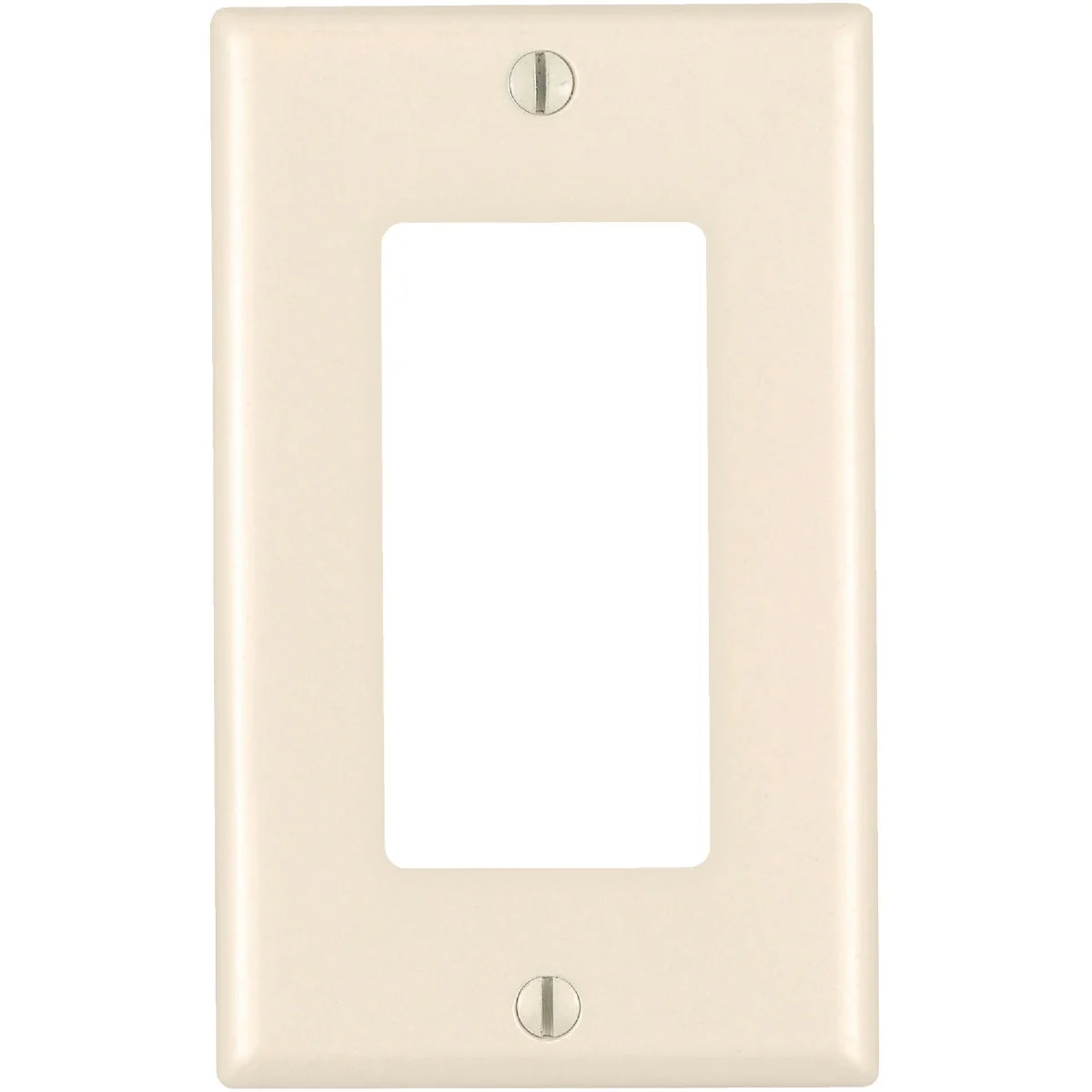Consistent Leviton Mid-Way 1-Gang Smooth Plastic Rocker Decorator Wall Plate Light Almond High-Performance