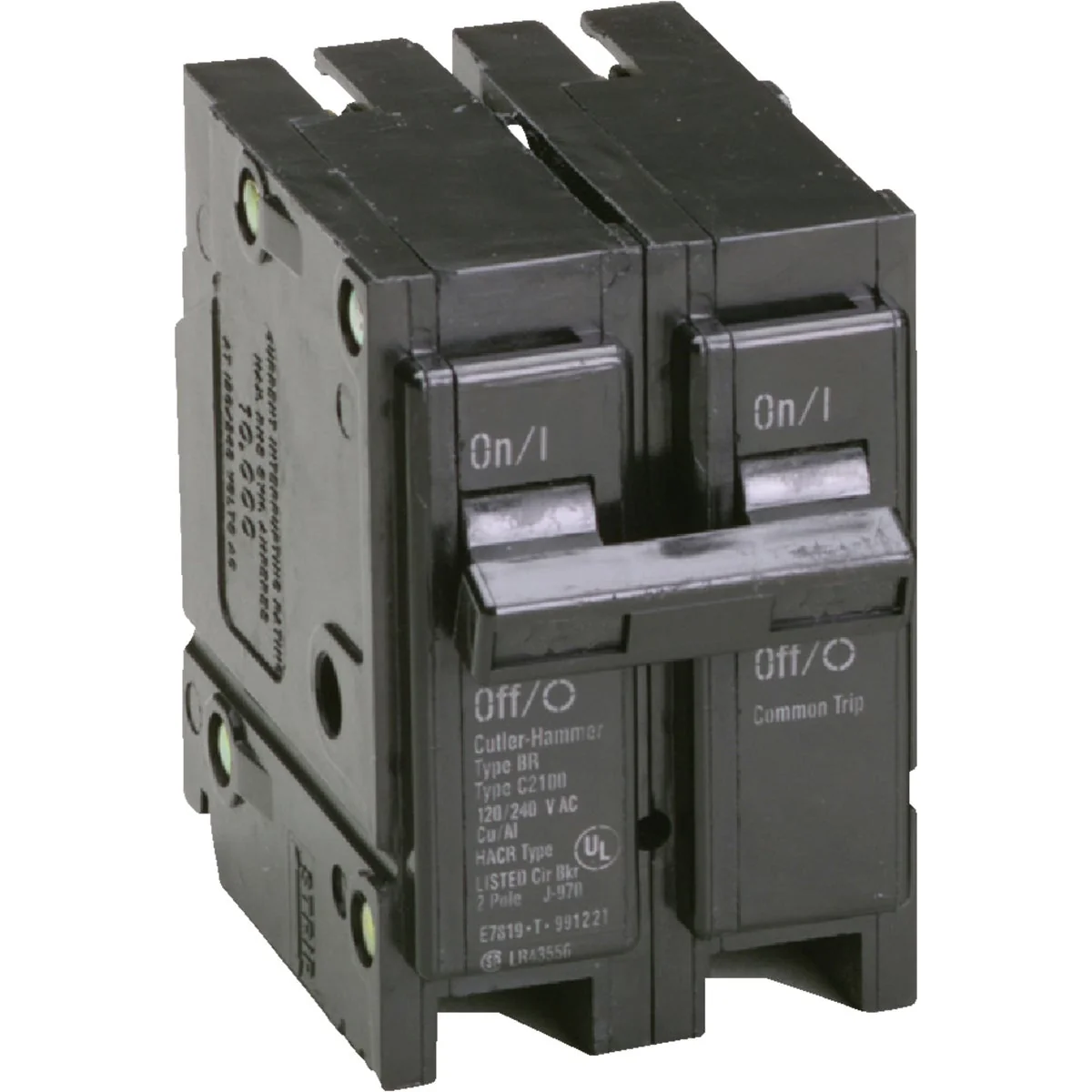 Artisan Eaton BR 15A Double-Pole Standard Trip Circuit Breaker High-Quality