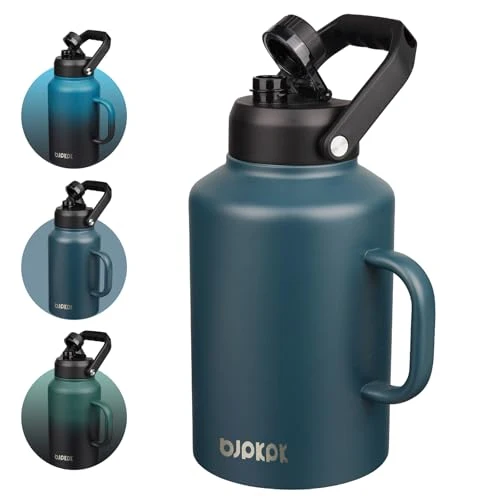 Soft 128oz Stainless Steel Water Bottle Sophisticated
